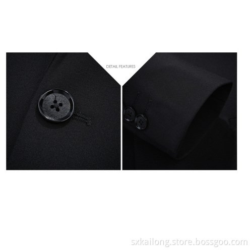 Men's 100% Polyester Suit